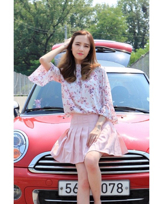 Floral Blouse 플라워 패턴 꽃 무늬 블라우스